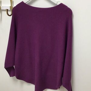 Women's Purple Sweater Karissa beet juice